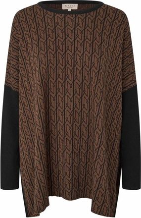 Masai Maglia a girocollo - - Knitwear - Donna - Marrone - L