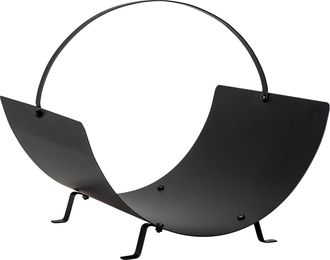 House Nordic Kaminholzregal »Tires Schwarz«