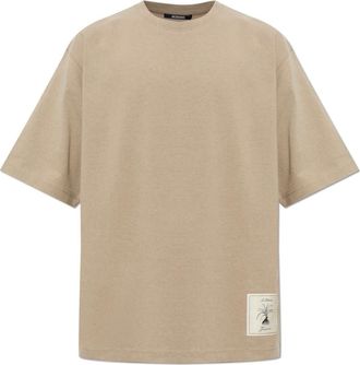 Jacquemus T-shirt in cotone Torneo - - Tops - Uomo - Beige - XS