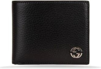 Gucci Wallets & Cardholders, unisex, Black, Size: ONE SIZE Interlocked GG Bifold Wallet