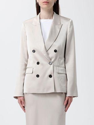 Liviana Conti Blazer a doppiopetto in raso