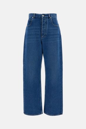 Bottega Veneta Jeans A Gamba Ampia