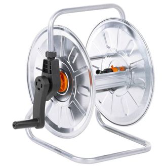 vidaXL Vidaxl - Carrete De Pared Para Manguera De 50 M 1/2 Acero