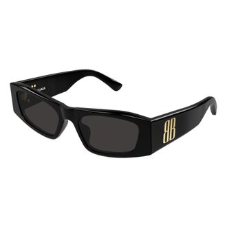 Balenciaga Acetate Zonnebril - Dames - Accessoires - Zwart - Maat: 55 MM
