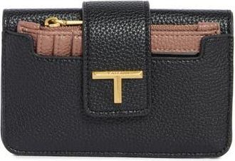 Elie Tahari Reade Faux Leather Bifold Wallet in Black at Nordstrom Rack
