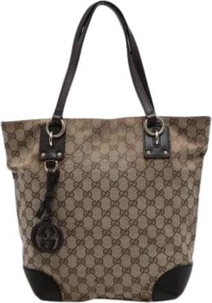 Gucci Bolso Tote Pre-owned - Pre-owned - Mujer - Beige - ONE SIZE