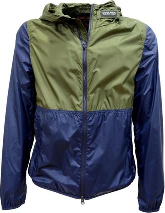 Woolrich Windbreaker Jacket - Heren - Zomerjassen - Veelkleurig - XS - Jassen