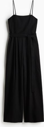 H&M Jumpsuit mit Tr&auml;gern - Schwarz