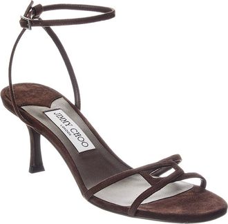 Jimmy Choo London 1998 Leo 65 Suede Sandal