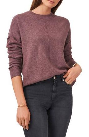 Vince Camuto Exposed Seam Crewneck Sweater in Cuddle at Nordstrom Rack, Size X-Large