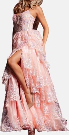 Jovani Grace Gown In Blush