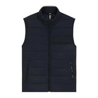 HUGO BOSS Jassen, Heren, Blauw, XL, Bodywarmer