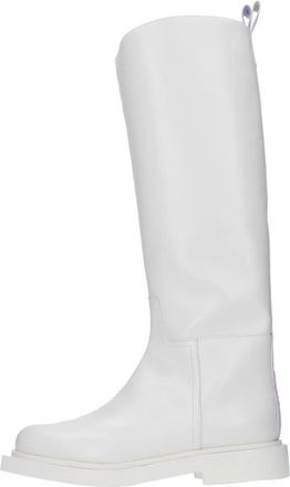 3Juin Boots - Dames - Hoge Laarzen - Wit - 35 EU - Leer - Schoenen