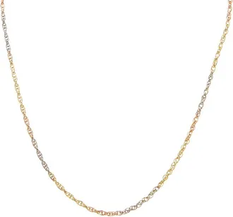 Italian Gold, Inc 10K 2.5Mm Cable Double Link Necklace
