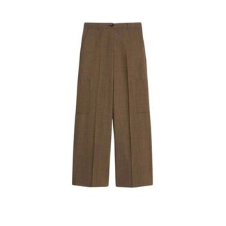 Pennyblack Dames, Broeken, Bruin, Maat: XS Wol