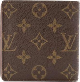 Louis Vuitton Pre-owned Canvas wallets - Dames - Vintage Accessoires - Bruin - ONE Size - Vintage