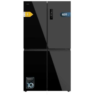 Cecotec Cecotec Frigor&iacute;fico 4 Puertas Bolero Coolmarket 4d 601 Black Glass E