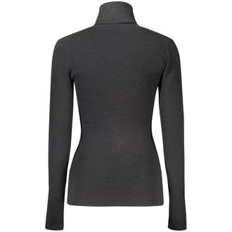 Calvin Klein Ribbed Cotton Sweater - Black