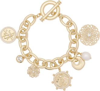Ramy Brook Selena Charm Bracelet in Gold at Nordstrom, Size No Size