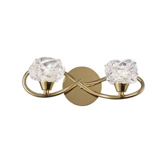 Netlighting Maremagnum Wall Lamp Switched 2 Light G9 French Gold