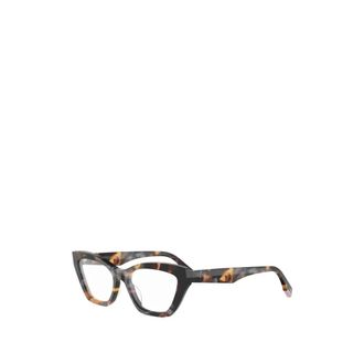 Fendi Way Optical Frame - female - Fendi - Glasses - Brown - 54 MM - Accessories
