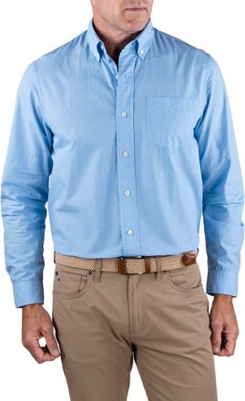 Tailor Vintage End to End Long Sleeve Button-Up Shirt in Light Blue at Nordstrom Rack, Size Xx-Large