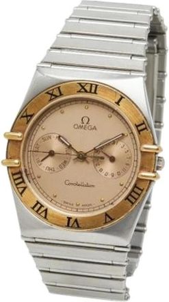 Omega Pre-owned Vintage Polshorloge - Heren - Vintage Horloges - Geel - ONE Size - Vintage