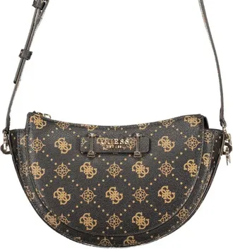 Guess Marrone Poliuretano Women Womens Handbag