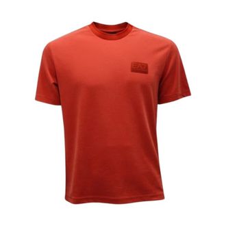 Emporio Armani T-Shirts - Heren - T-shirts - Oranje - XL - Tops