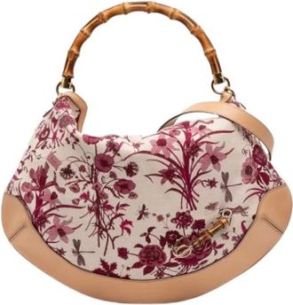 Gucci Pre-owned Shoulder Bags, female, Multicolor, Size: ONE SIZE Pre-owned Peggy Satchel