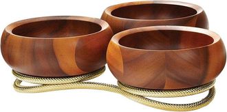 Namb&eacute; Nambe Braid Condiment Server