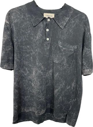 ATOMOFACTORY Hombre, Camisetas, Negro, Talla: L