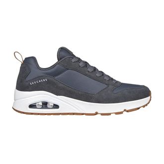 Skechers Heren, Sport, Blauw, Maat: 41 EU Leer