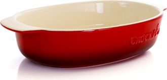 Gibson 2.5 Quart Stoneware Bake Pan in Red at Nordstrom