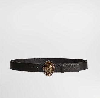 Dolce & Gabbana Cintura Logata - Man Belts Black 100