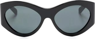 Saint Laurent Eyewear Occhiali da sole SL 854 ovali - Nero