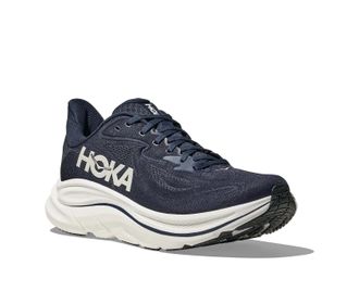 Hoka One One Clifton 1162051-NWT Mens EE Navy Road Running Shoes ZOGG3825