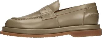 Buttero Leren Mocassins - Heren - Loafers - Groen - 41 EU - Leer - Schoenen