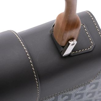 Goyard Hobo Bags - 2016 Goyardine Saigon Structured PM - Gr. unisize - in Grau - f&uuml;r Damen