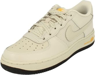 Nike Air Force 1 GS Trainers DQ1102 Sneakers Shoes (UK 4 US 4.5Y EU 36.5, Light Bone 001)