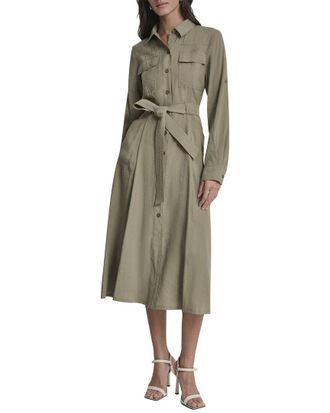 DKNY Roll Tab Fuji Cargo Dress