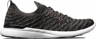Athletic Propulsion Labs Womens Techloom Wave Athletic Sneakers In Black/gold/silver/melange