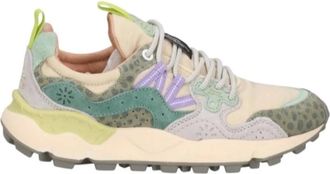 Flower Mountain Yamano 3 Sneakers - Dames - Outdoorschoenen - Veelkleurig - 40 EU - Leer - Fitness