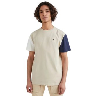 Tommy Jeans Uomo, Top, Beige, M, new