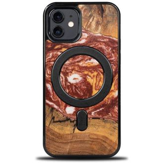 OEM Funda Bewood Unique Para Iphone 12/12 Pro - Planetas - Marte Con Magsafe