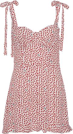 Rotate Ruffle Mini Jurk - Dames - Korte kleedjes - Veelkleurig - S - Kleedjes