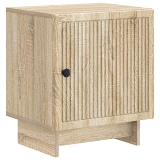 vidaXL Armario De Noche Roble Sonoma 43 X 34,5 X 50 Cm Vidaxl