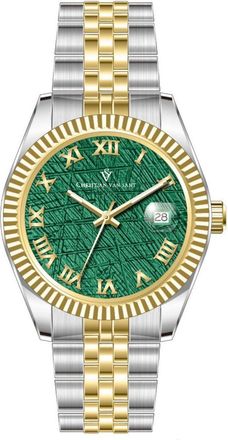 Christian Van Sant Mens Green Round 41mm