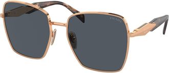 Prada PR 64ZS Asian Fit SVF09T Womens Sunglasses Rose-Gold Size 57