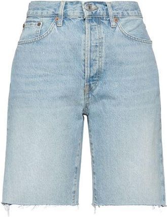Re/Done BOTTOMWEAR - Denim shorts on YOOX.COM